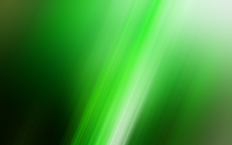 green light streaks abstract