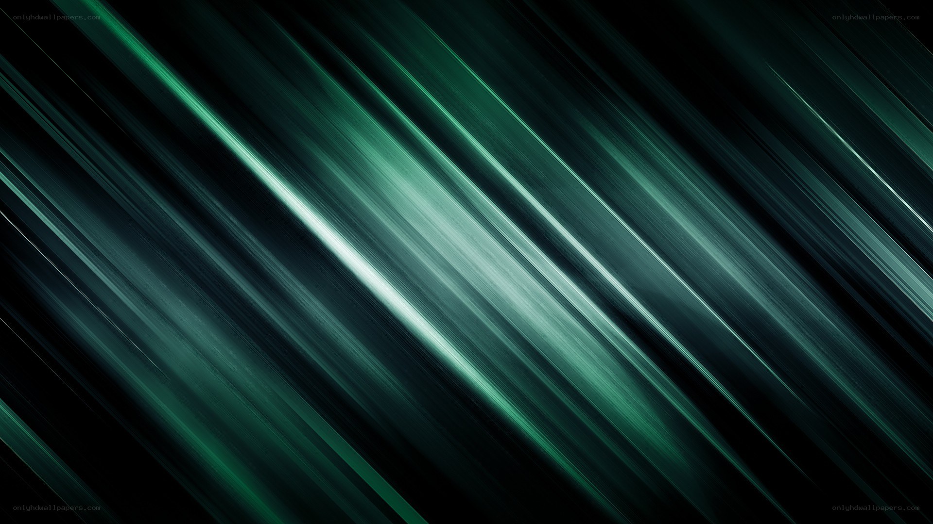 green light streaks background