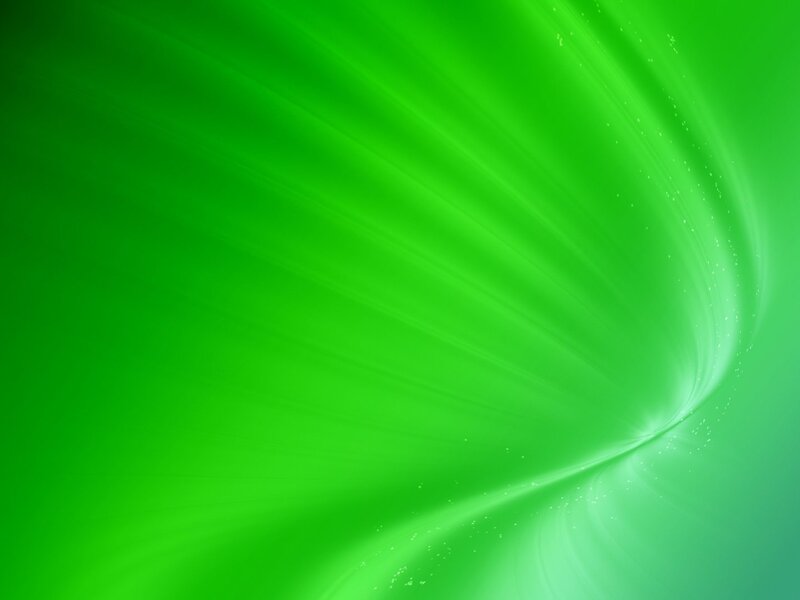 Green Light Streaks — Dynamic, Abstract, Particles