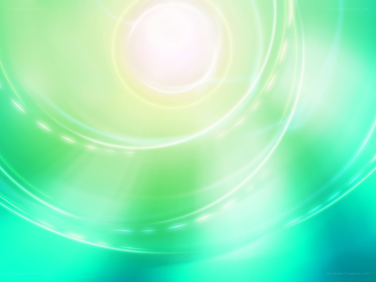 green light swirl background