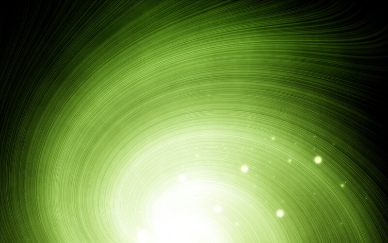 green light swirl background