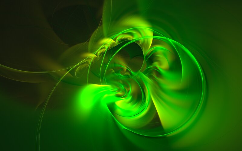 Green Light Swirl — Dynamic
