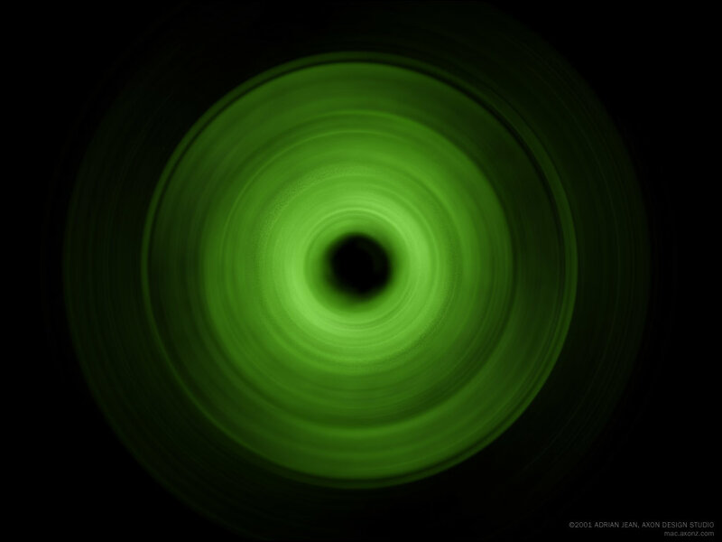 Green Light Swirl — Hypnotic