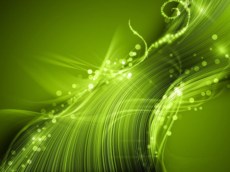 Green Light Swirls — Energetic