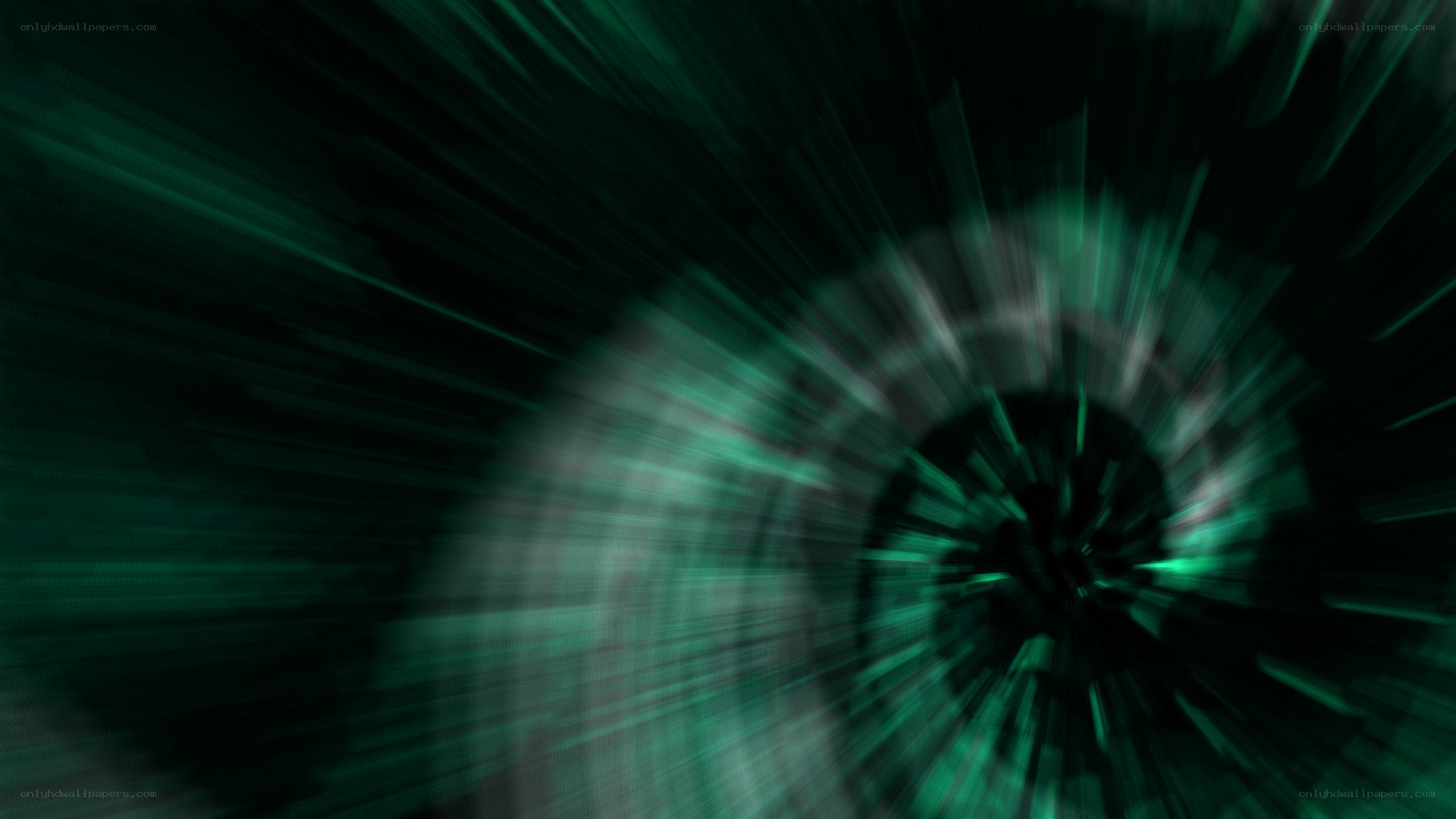 green light tunnel effect