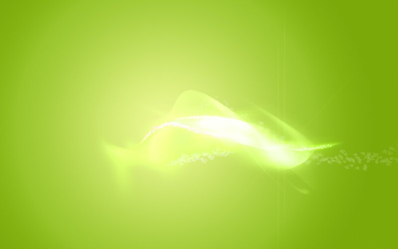 green light wave animation