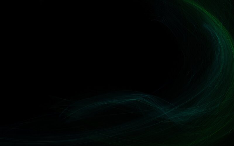 green light waves on black