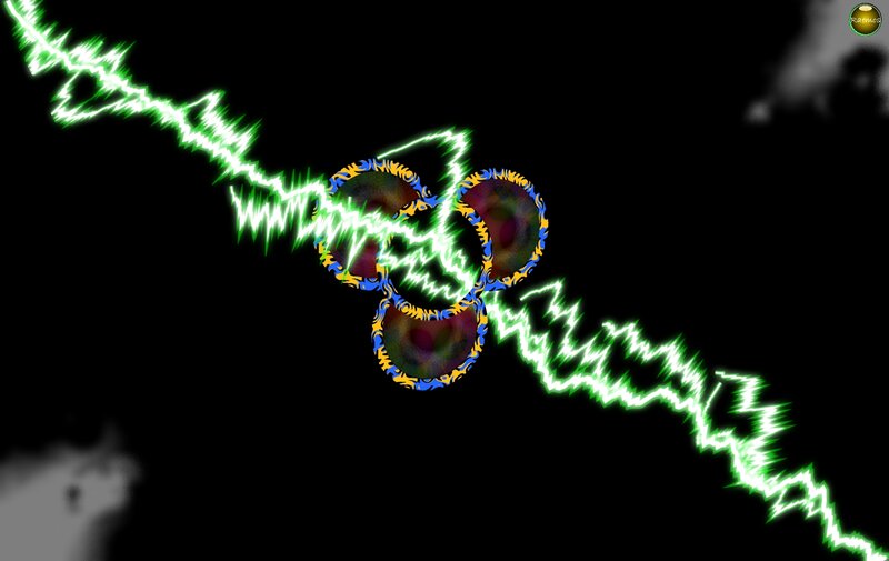 Green Lightning and Rings