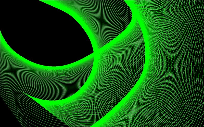 Green Line Pattern