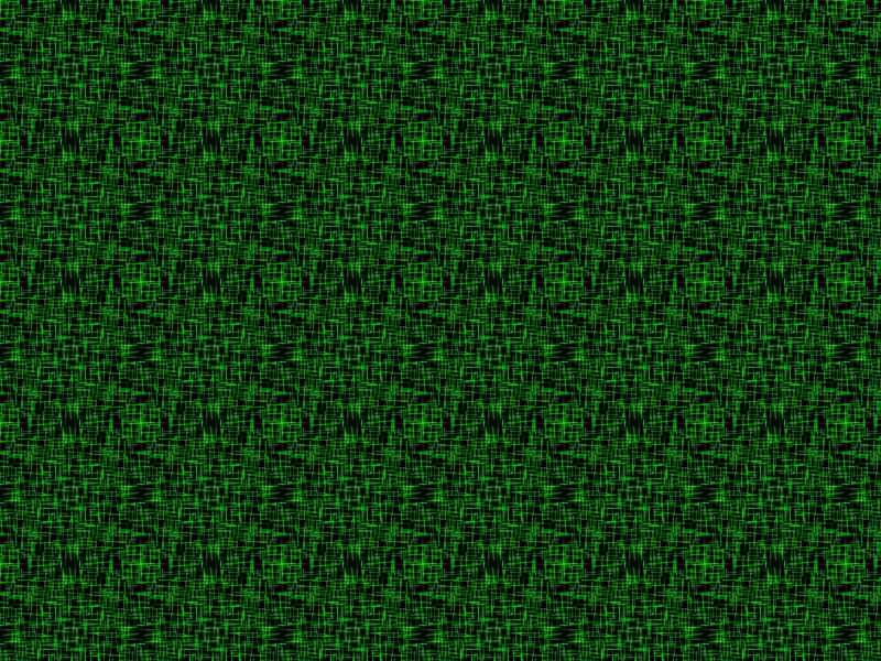 Green Lines on Black