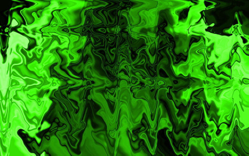 green liquid abstract pattern
