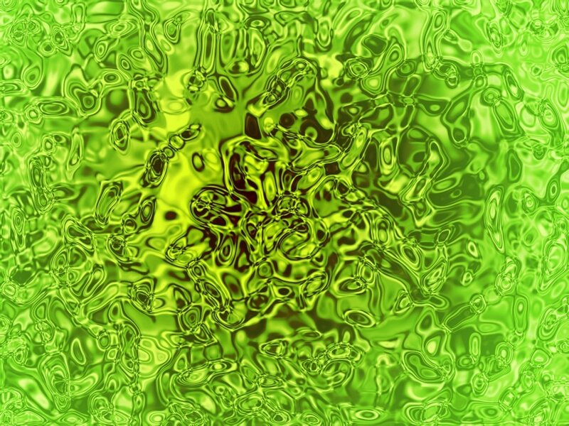 green liquid ripple pattern
