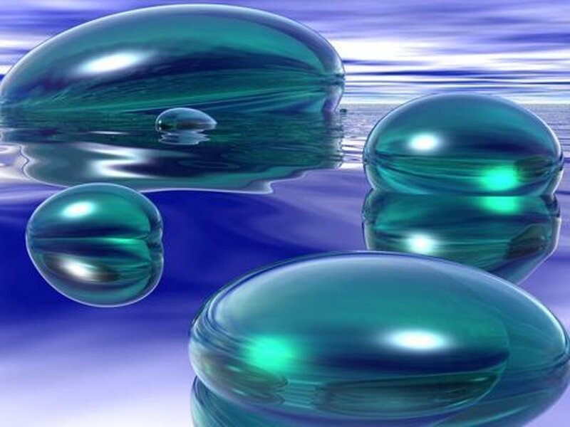 Green Liquid Spheres