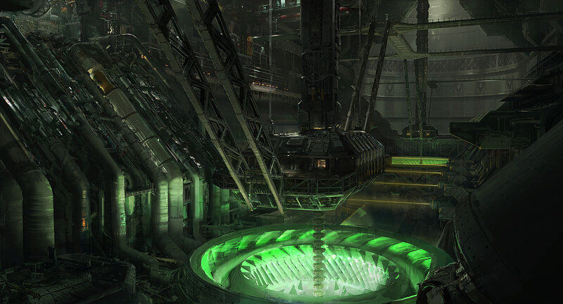 Green-lit Reactor Core