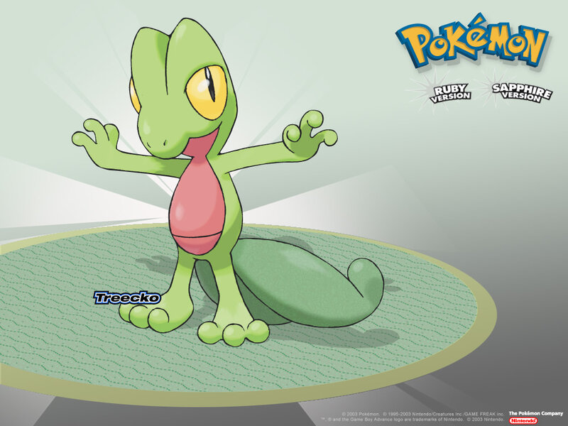 Green Lizard-like Creature — Playful