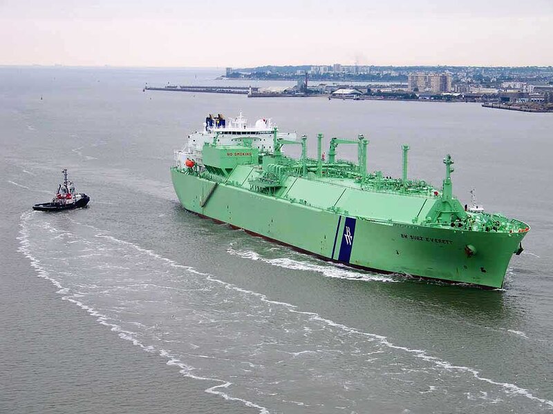 Green LNG Tanker Ship