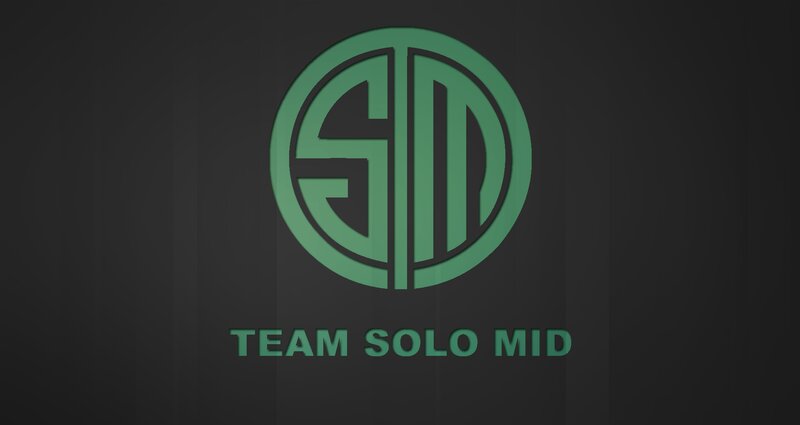 Green Logo on Dark Background — Minimalist