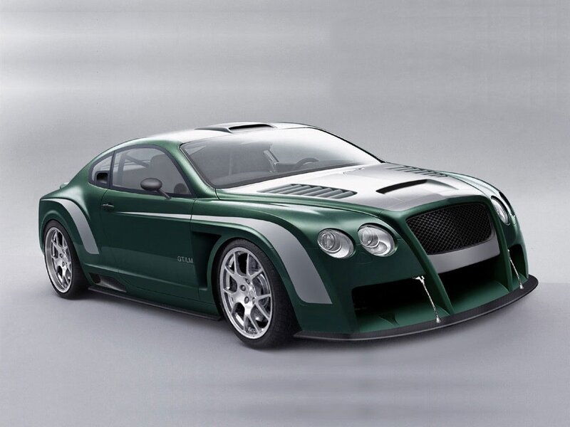 green luxury sports car