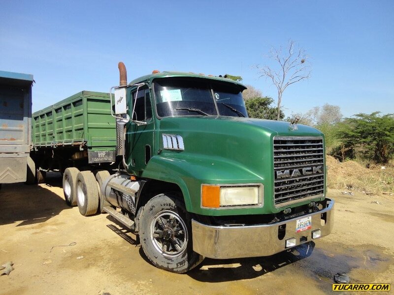 Green Mack Truck — Outdoor