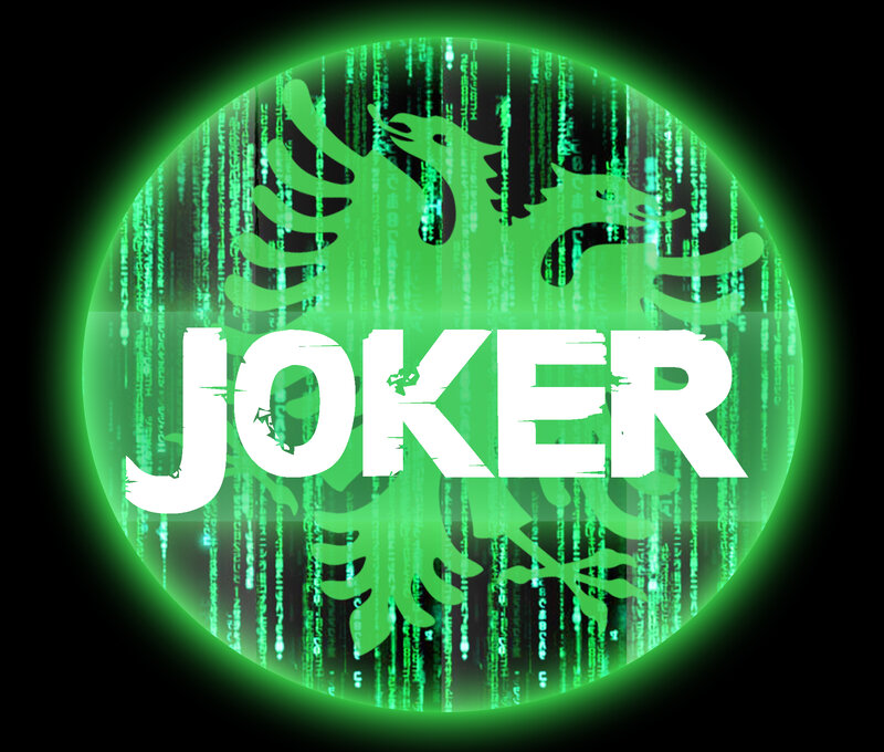 Green Matrix Code Circle