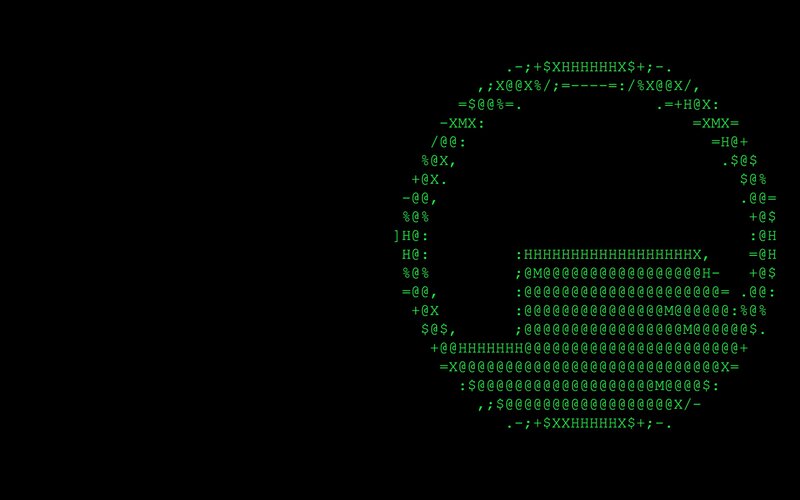green matrix code on black