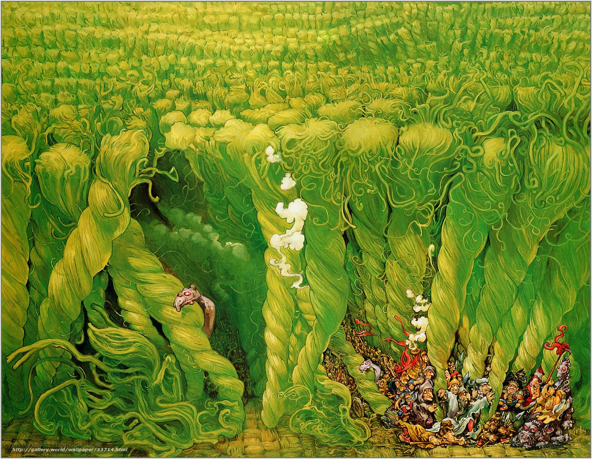 Green Maze of Tendrils