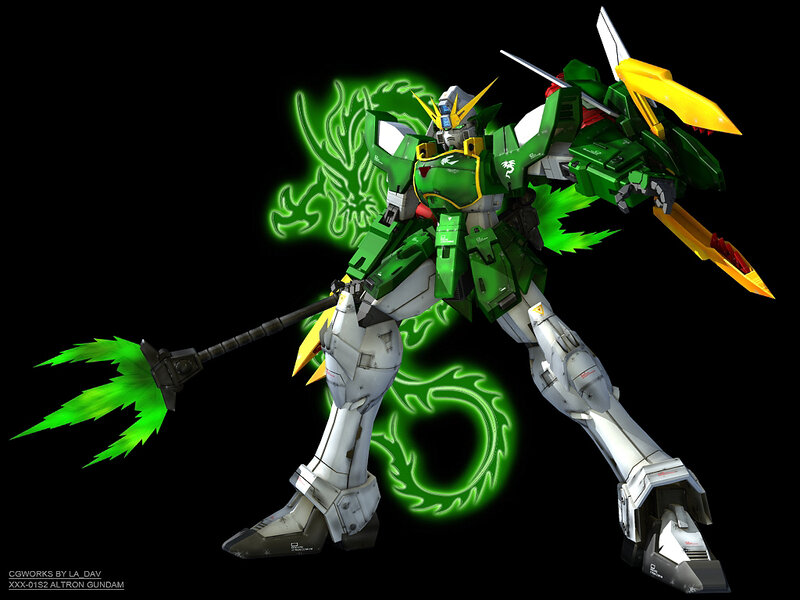 Green Mecha Robot