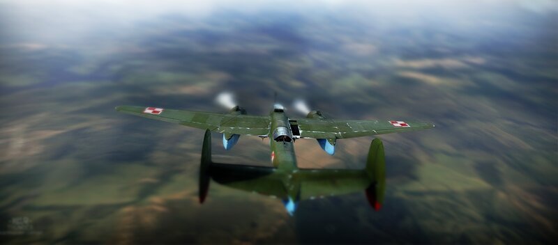 Green Military Aircraft — Dramatic