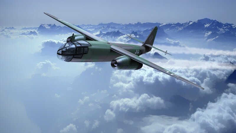 Green Military Aircraft — Serene