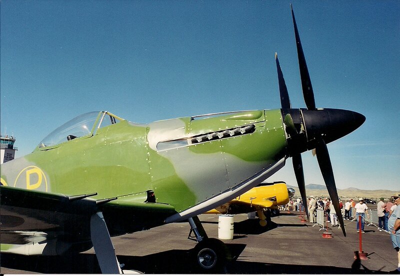 Green Military Airplane — Outdoor, Afternoon
