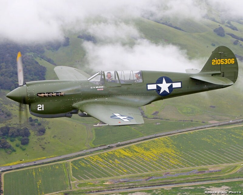 Green Military Airplane — Serene