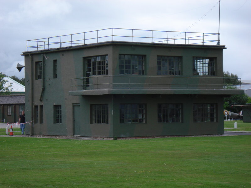 Green Military Building