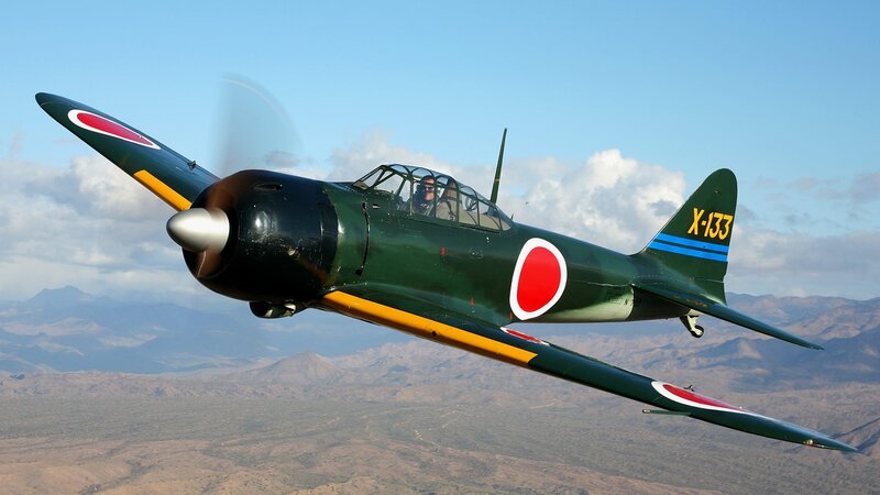 Green Military Plane — Dramatic