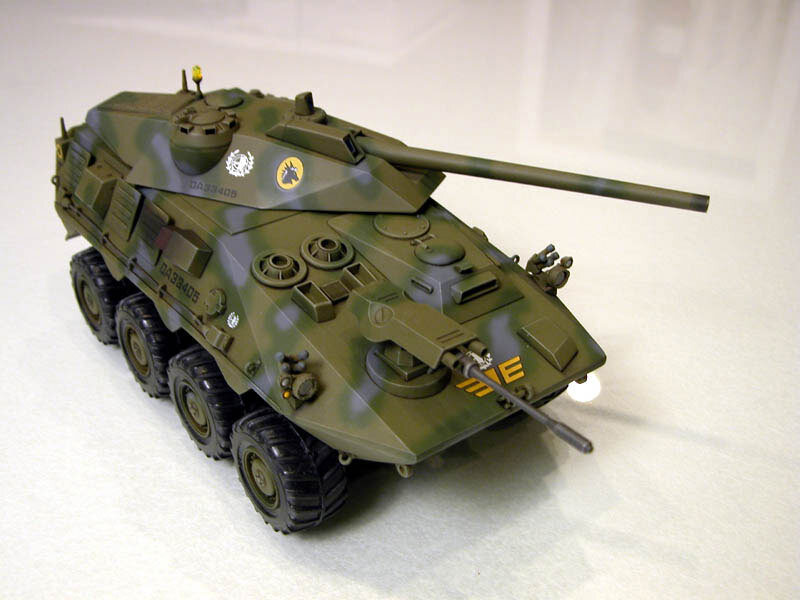 Green Military Tank Model — Neutral