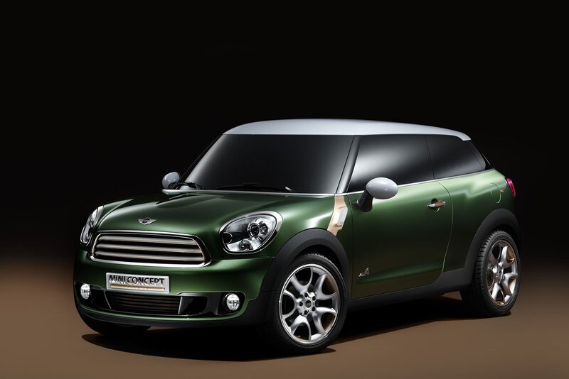 Green MINI Concept car
