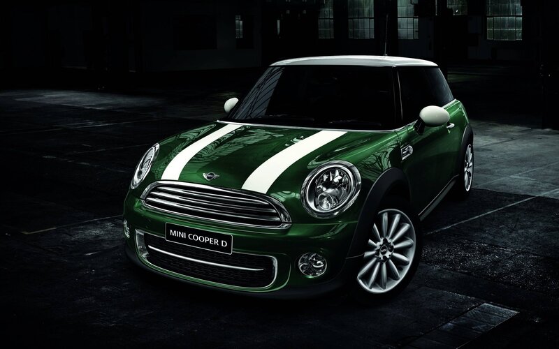 Green Mini Cooper D