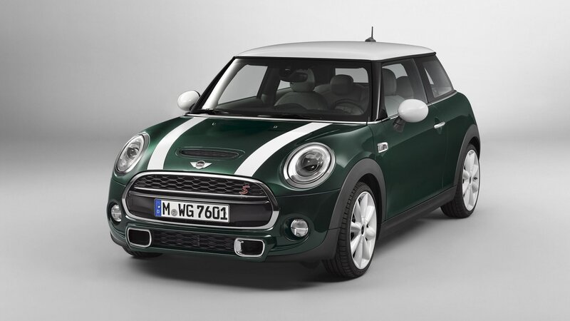 Green Mini Cooper S