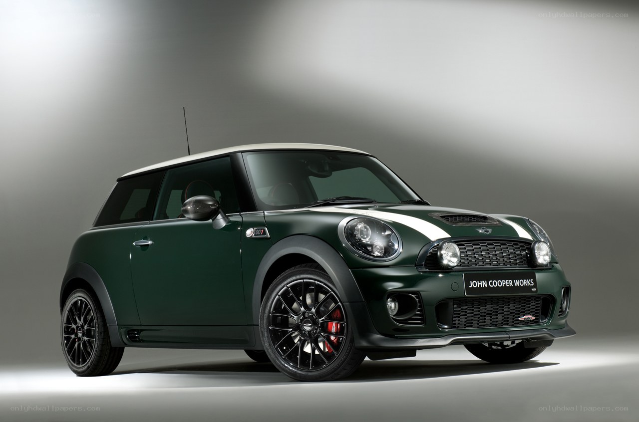 Green MINI John Cooper Works
