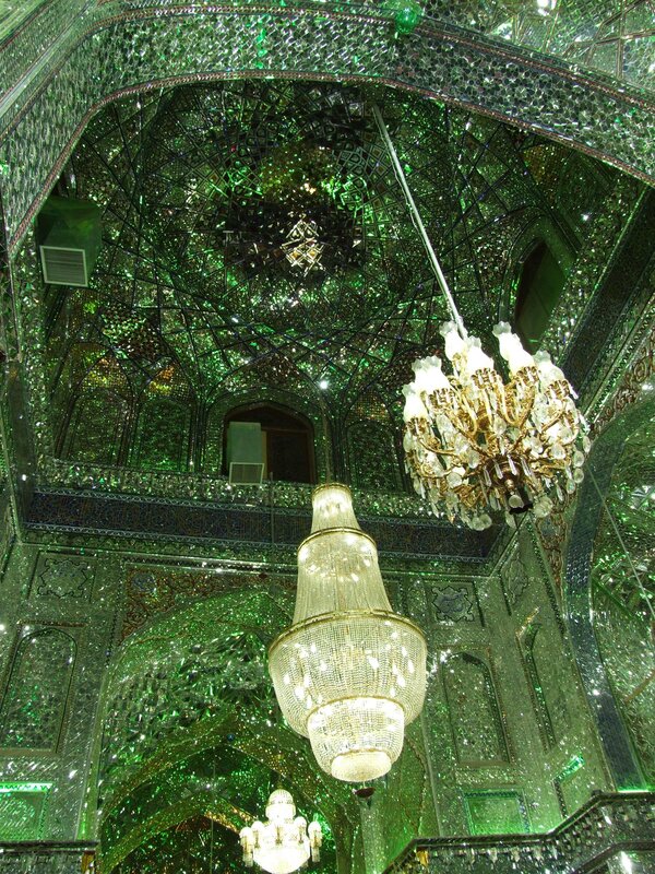 Green Mirror Ceiling