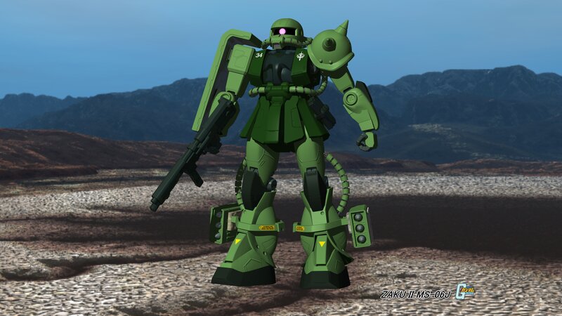 Green Mobile Suit