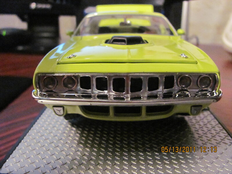 Green Model Car