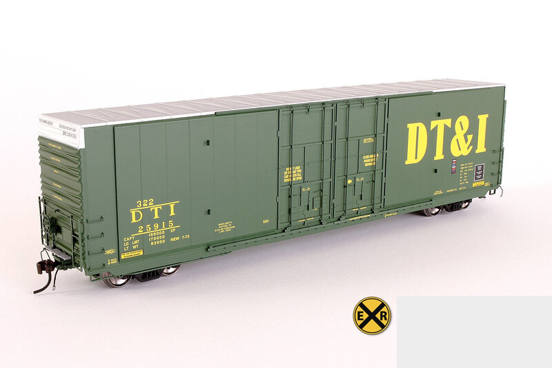 Green Model Train Car