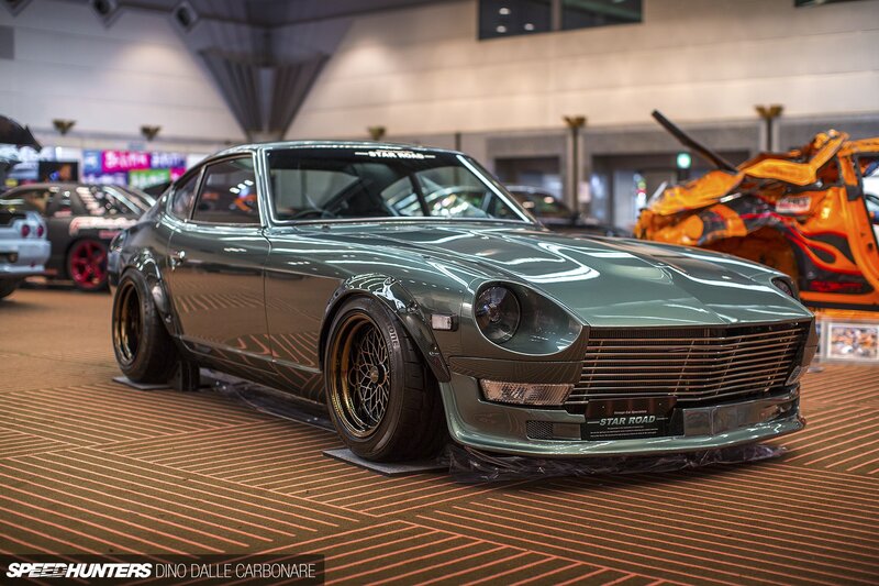 Green Modified Car — Gray