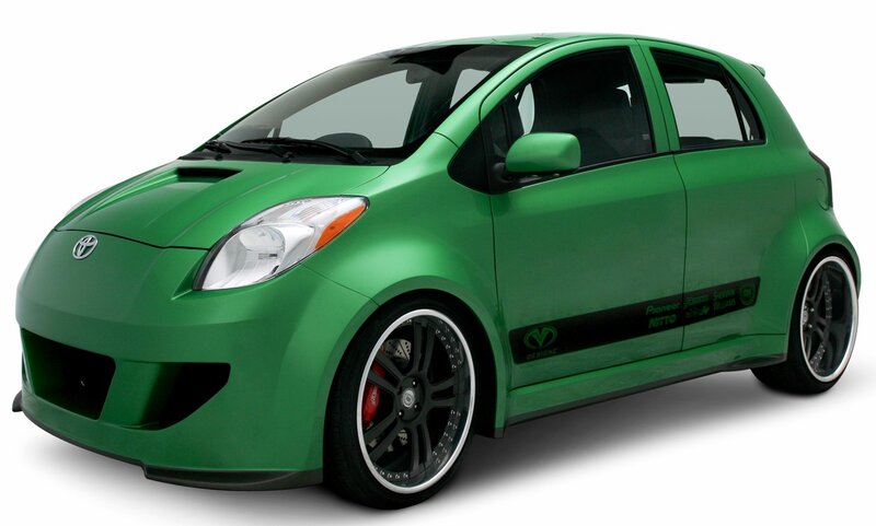 Green Modified Car — Neutral, Photograph