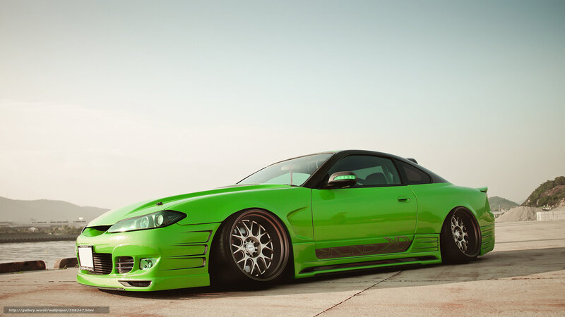 Green Modified Sports Car — Calm