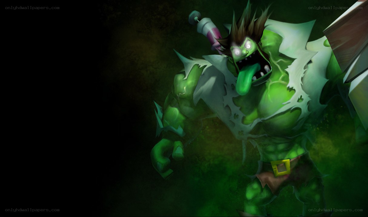 green monster character art