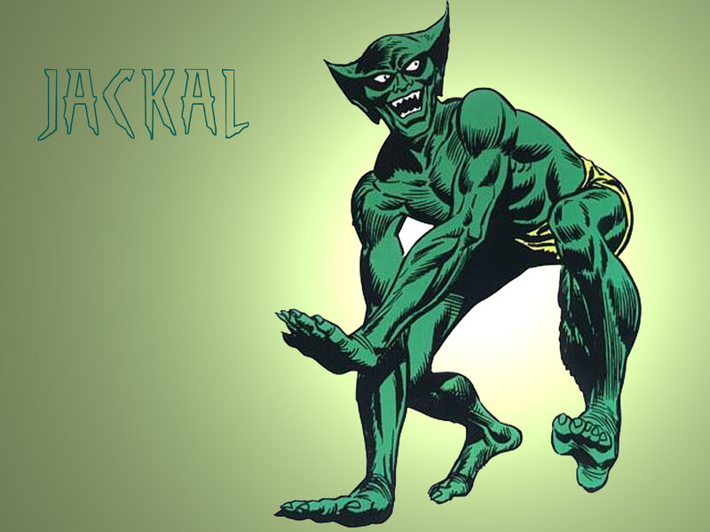 Green Monster Character — Dramatic