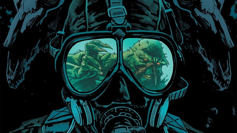 Green Monster in Goggles