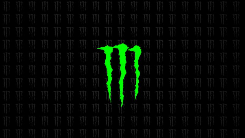 Green Monster Logo — Black, Bold