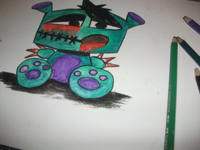 Green Monster Toy